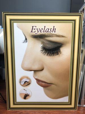 Custom window decal, artwork... for nails salon, hair salon...