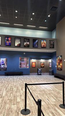 Theater lobby