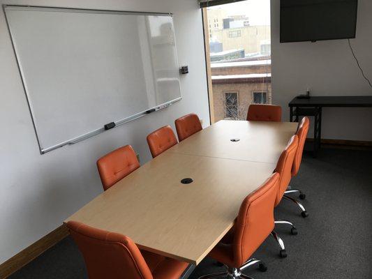 6th Floor Conference Room is free for members (seats up to 8)