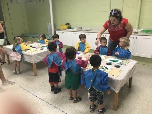 Preschool Art Class