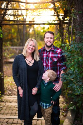 Early morning family session at Irvine Nature Center