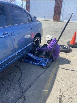 Tire repair