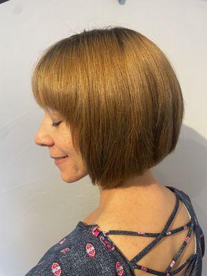 Cute bob haircut