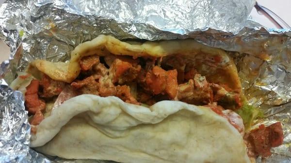 Chicken Gyro...comes with a drink for $4