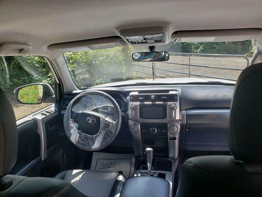 Full interior Detail for a Toyota 4 runner