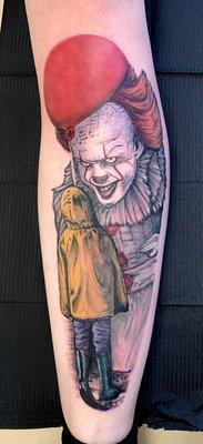 Pennywise tattoo by Heathur!