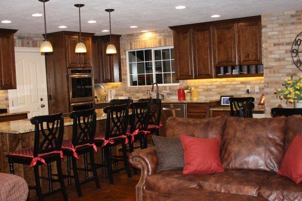 Kitchen remodel after completion