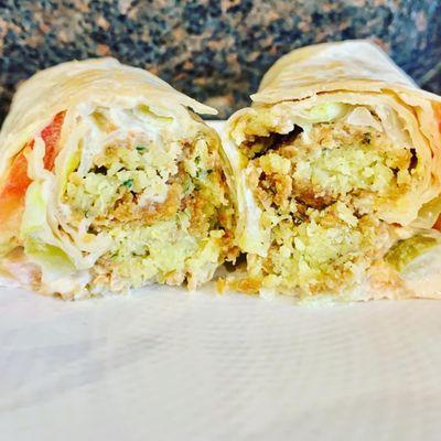 Falafel wrap