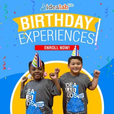 Explore our unique birthday themes and make your child's milestone memorable with us.
** One Party at a time
** Bring your own food