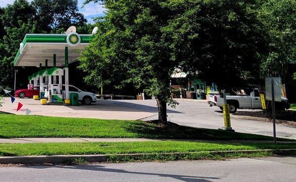 BP Gas Station -- storefront