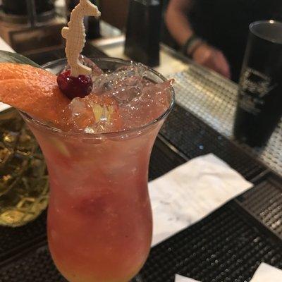 a take on a popular cocktail, called "Sex on a Seahorse"