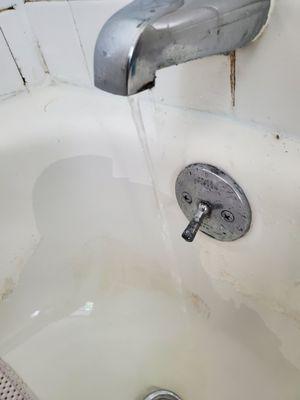 Active shower leak repair