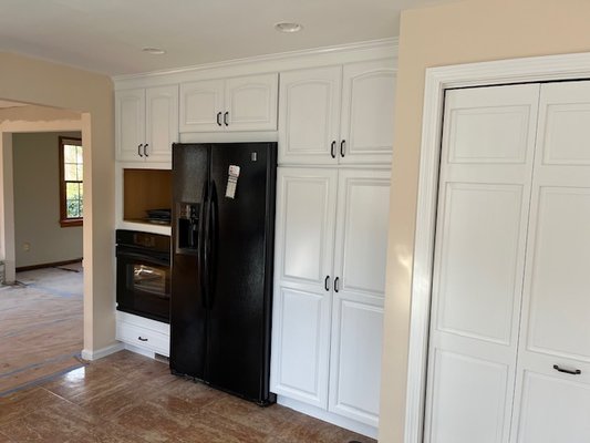 Interior cabinets painting