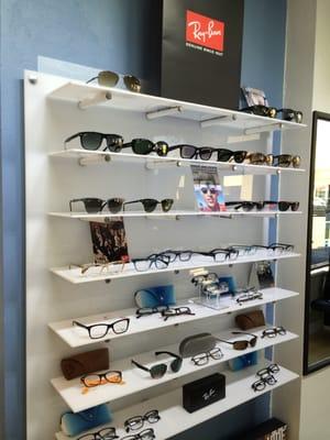 Recent releases Rayban eyeglasses and sunglasses