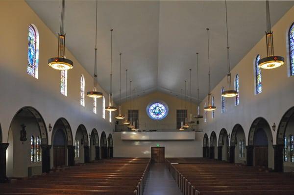 Inside the temple...waiting for you to worship.