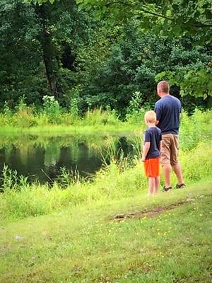 Pond at Hidden Valley great catch and release pond!