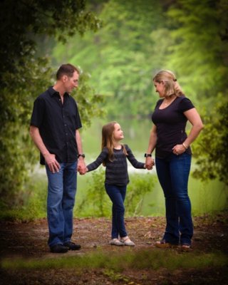 Capture your loved ones with your next family portrait in our 3 acre garden on lakefront property!