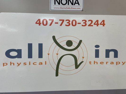 Logo and phone number