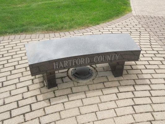 One bench named for each of the state's counties