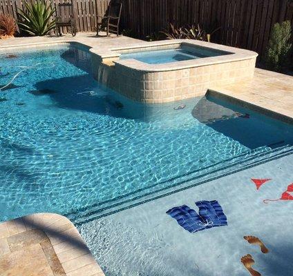 Crystal Clear, exactly how your pool should look!