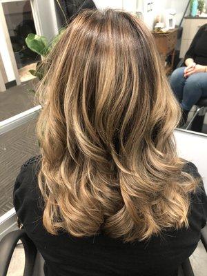 Rooted balayage