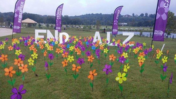 Walk to End Alzheimer's is one of many fundraising events for a wonderful cause in our area