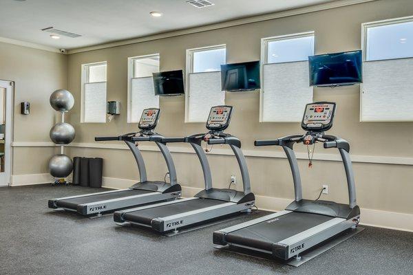 24-hour fitness center