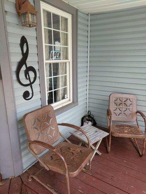 Cute front porch