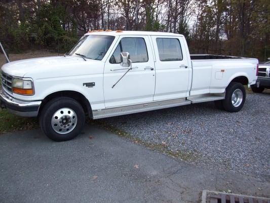 1994 Ford F350 Dually, 7.3 Turbo, Auto, AC, PW, Hitch, Brakes, Tow Ready, 71K miles,   $8,500