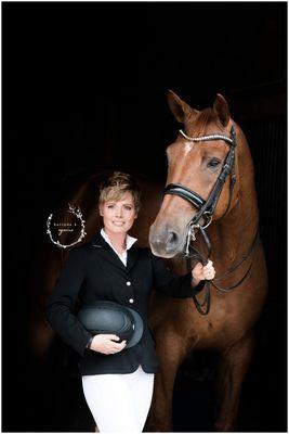 Black Background Equine Portraits Texas Photography.