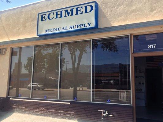 Storefront of Echmed Medical Supply