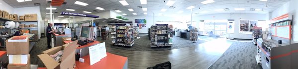 Pano of inside the store