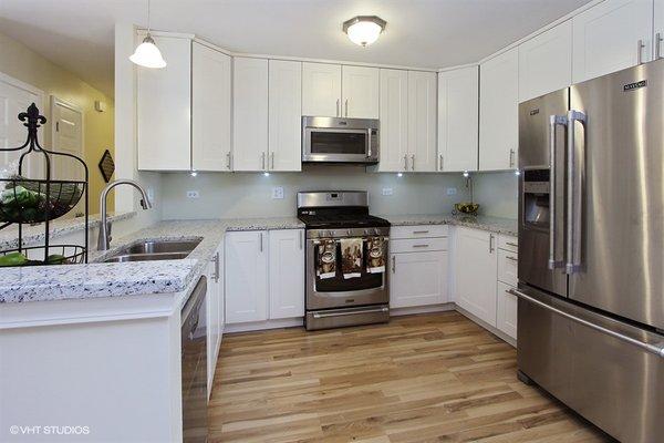 Kitchen of rehabbed home in Streamwood --Sold!