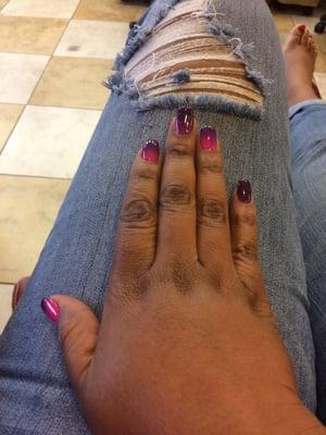 Nails and toes on point