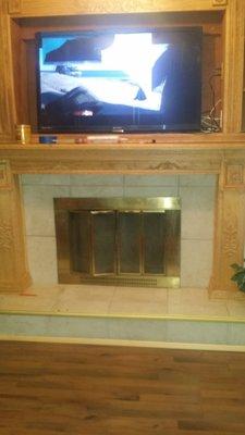 Fireplace  remodeling