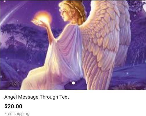 Angel Message Through Text $20