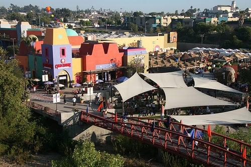 This is an arial view of the Plaza