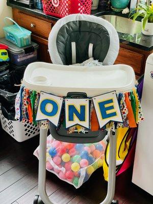 Paw Patrol High Chair Banner