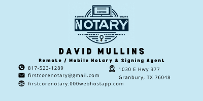 First Core Notary