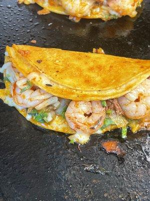 Shrimp quesabirria