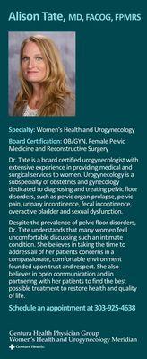 Alison Tate, MD rack card