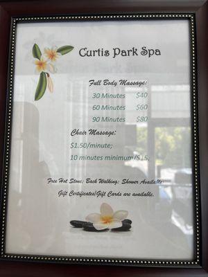 Curtis Park Spa