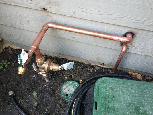 Outdoor spigot