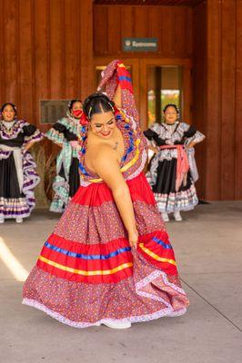 Bailarina del baile Folklorico