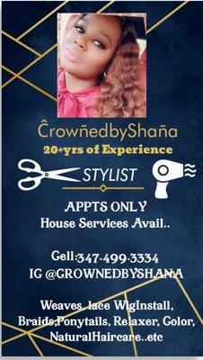 Crowned by Shana