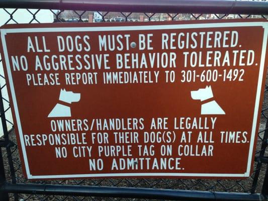 City Of Frederick Dog Park