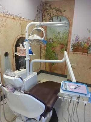 "Italian Villa" treatment room