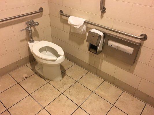 One of the dirtiest Starbucks toilets, so far, in California!