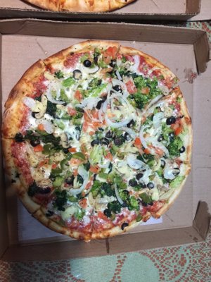 Vegetable Pizza