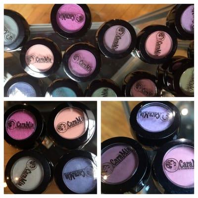 So many fun Cara Mia Eye Shadows to choose from.  What's your favorite color?